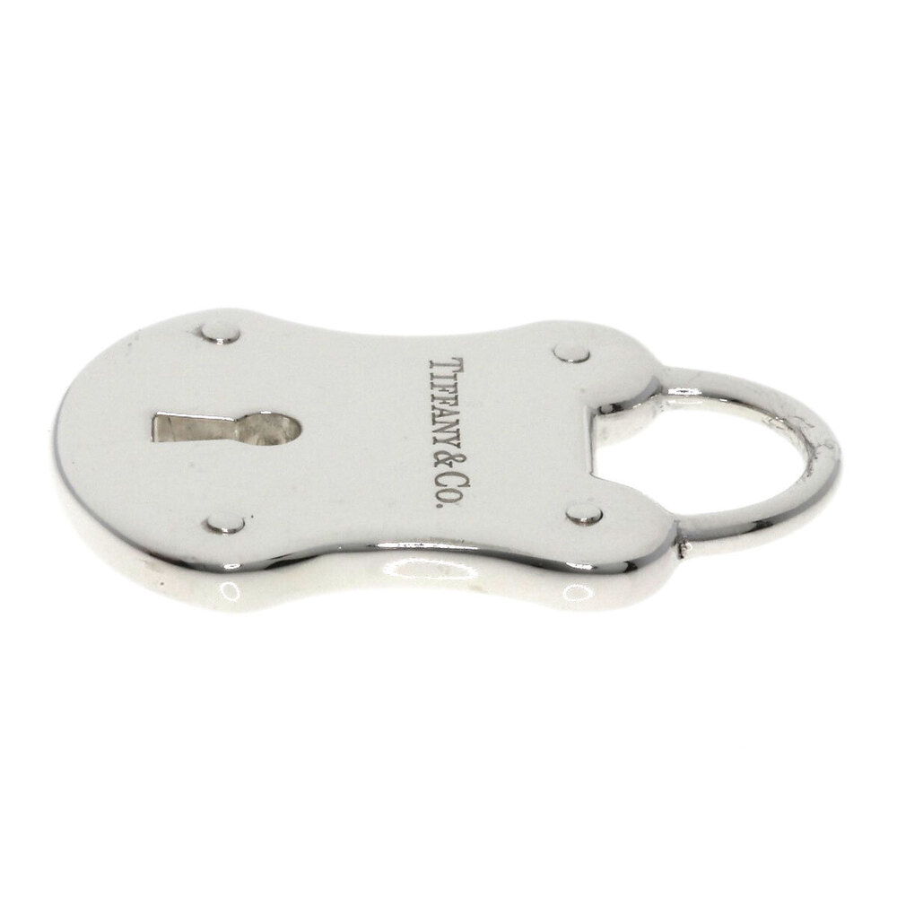 Tiffany Lock Silver Pendant Top - Picture 3 of 5